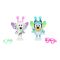Set 2 figurine, Bluey si Chloe, Aliens