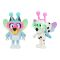 Set 2 figurine, Bluey si Chloe, Aliens