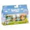 Set 4 figurine, Bluey, Family Trip