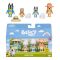 Set 4 figurine, Bluey, Family Trip