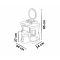 Masuta de machiaj,  Smoby, My Beauty Dressing, 15 accesorii