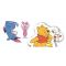 Puzzle 4 in 1, Clementoni, Winnie The Pooh, 3, 6, 9, 12 piese