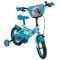 Bicicleta cu roti ajutatoare, Huffy, Disney Stitch, 12 inch, Blue