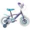 Bicicleta cu roti ajutatoare, Huffy, Disney Frozen, 12 inch, Mov