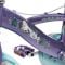 Bicicleta cu roti ajutatoare, Huffy, Disney Frozen, 12 inch, Mov
