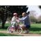 Bicicleta cu roti ajutatoare, Huffy, Disney Princess, 14 inch, Roz
