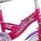 Bicicleta cu roti ajutatoare, Huffy, Disney Princess, 14 inch, Roz