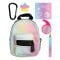 Mini ghiozdanel cu 4 surprize, Real Littles, S6, Curcubeu