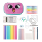 Penar cu fermoar, Zipit, Fur Creature Box, Pink