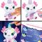 Jucarie de plus de colorat, Airbrush Plush, Light Up, Axoloti