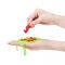 Figurina surpriza in ou, Smashers, Dino Jurassic Light-Up, Rosu