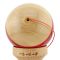 Jucarie de indemanare din lemn, Kendama X, Frequency Flippy, Super Sticky, 18 cm, Rosu, Maro