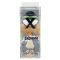 Jucarie de indemanare din lemn, Kendama X, Royal Spike Flippy, Super Sticky, 18 cm, Negru Verde, Gold Alb