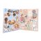 Carte cu stickere, Depesche, TOPModel, Team Teddy