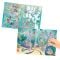 Carte cu stickere, Depesche, TopModel, Metallic Mermaid