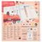 Carte cu stickere, Depesche, TopModel, Dress Me Up Cosy