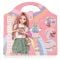 Carte cu stickere, Depesche, TopModel, Dress Me Up Collage