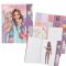 Carte de colorat si creativitati, Depesche, TopModel Special Design