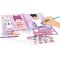 Carte de colorat cu sabloane si stickere, Depesche, TopModel T-Shirt Designer