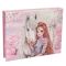 Set accesorii pentru birou, Depesche, TopModel Viva Violet