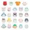 Jucarie de plus surpriza, Squishmallows, Micromallows, S1 