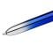 Pix retractabil cu 4 culori, Bic, Smooth Gradient