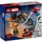 LEGO® Super Heroes - Omul Paianjen vs Calaretul fantoma pe motocicleta (76335)