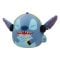 Jucarie de plus, Squishmallows, Disney Stitch cu casti, 17 cm