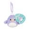 Breloc de plus, Squishmallows, 9 cm