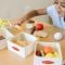 Set de joaca, Melissa & Doug, Produse alimentare din lemn, 21 piese, 6074866