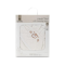 Prosop de baie cu gluga si broderie, Lorelli, 90 x 90 cm, bumbac, White