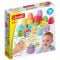 Set constructie cu forme moi, Quercetti, Momy Soft Happy Sound, 18 piese