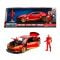 Masina din metal si figurina, Jada, Marvel, Iron Man si Chevy Camaro 2016, 1:24