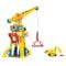 Set de joaca cu macara si figurina, Rubble&Crew, Crane Tower, 6067494