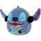 Jucarie de plus, Squishmallows, Disney Stitch cu casti, 25 cm