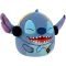 Jucarie de plus, Squishmallows, Disney Stitch cu casti, 25 cm