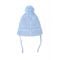 Caciula tricotata, cu ciucuras Minoti, Nbb Hat, bleu