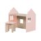 Set birou si scaunel Home Concept, Roz