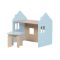 Set birou si scaunel Home Concept, Bleu