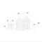 Set birou si scaunel Home Concept, Bleu