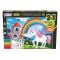 Puzzle Magic 2 in 1, Witty Puzzlezz, Unicorn, 100 piese