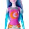 Papusa Barbie Star Light Adventure - Pink and Blue Galaxy