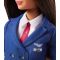 Papusa Barbie Career cu uniforma de Pilot, FJB10