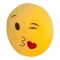 Perna Emoji Noriel Plush - Kisses, 30 cm