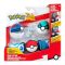 Set curea cu figurina in bile, Pokemon S2, Squirtle (PKW3161)