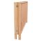 Patut pliabil din lemn, pentru copii, Primii Pasi, 115 x 55 cm, natur