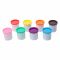Plastelino - Dora Exploratoarea, 8 culori de plastilina