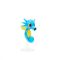 Set figurine articulate Pokemon Battle Ready, Litwick si Horsea