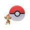 Figurina in bila Clip N Go Pokemon S2 - Chimchar si Poke Ball
