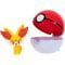 Figurina in bila Clip N Go Pokemon S2, Fennekin si Poke Ball